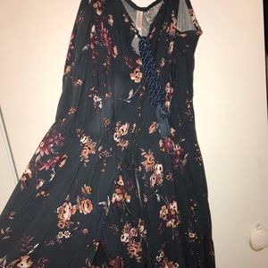 Romper with train